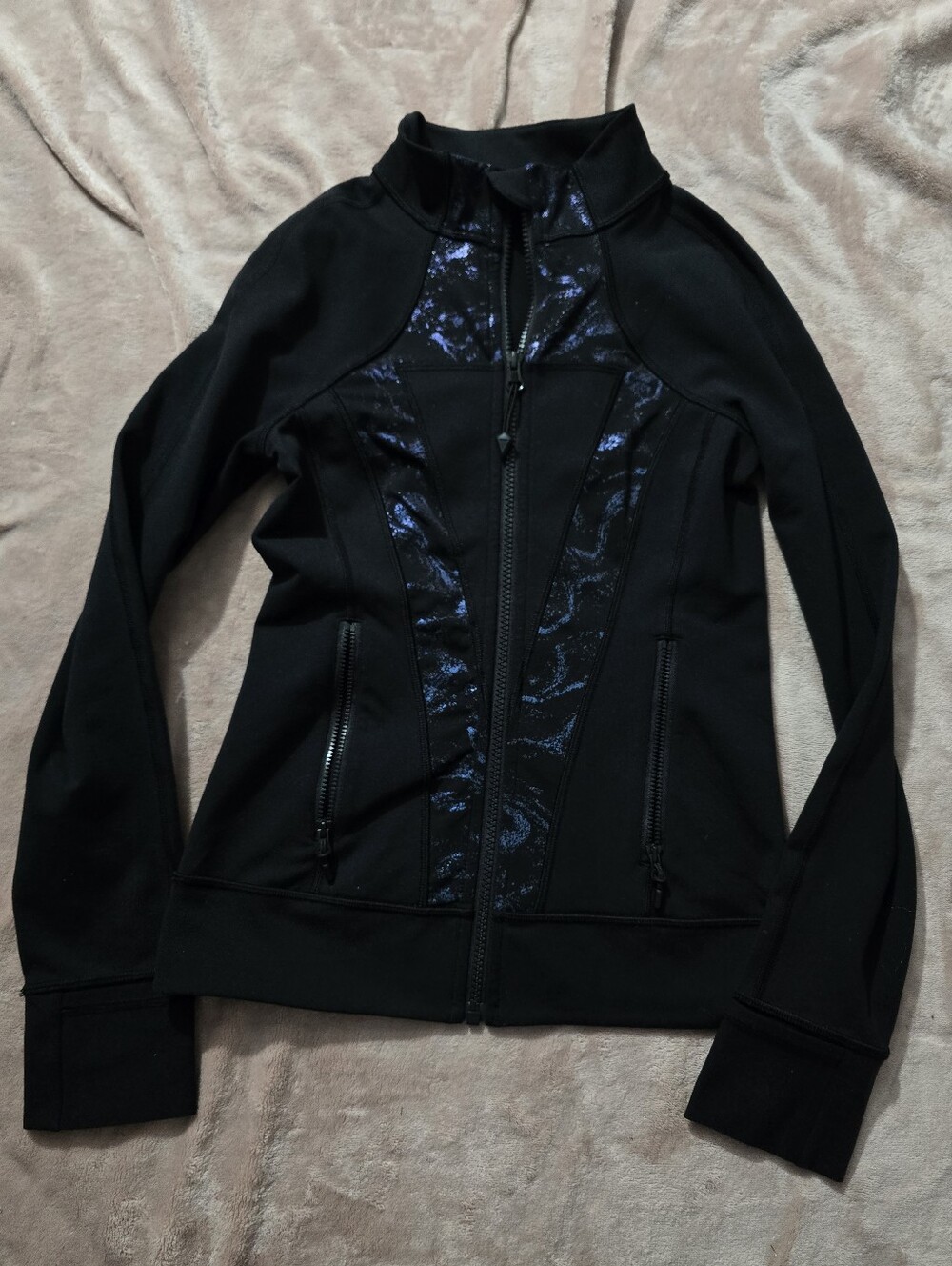 Girls Ivivva Practice Jacket Black Size 12
